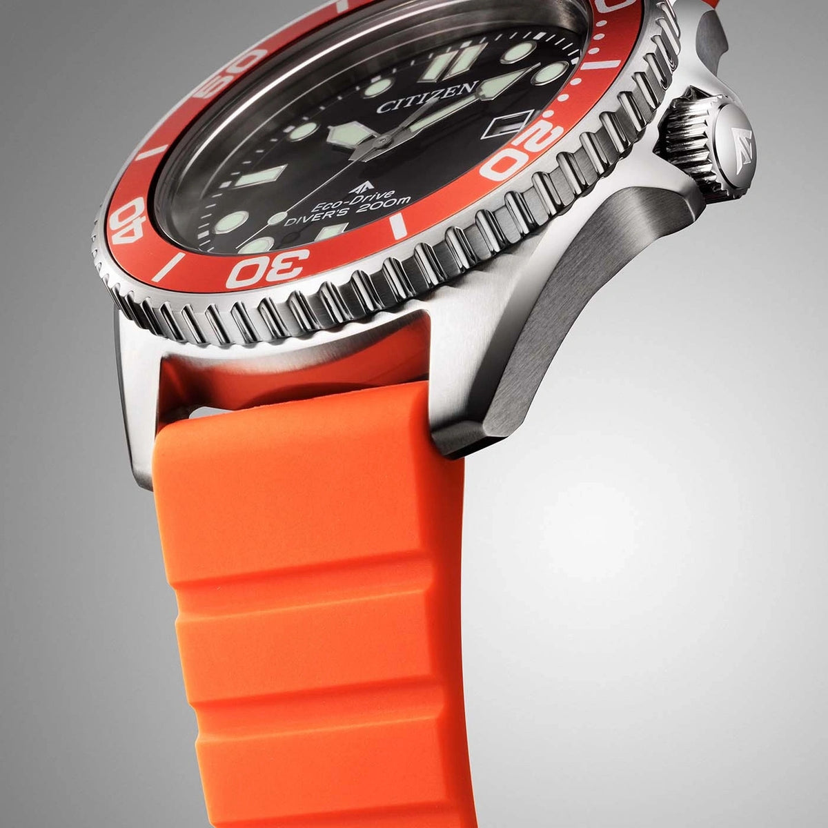 Montre Citizen BN0268-01E Promaster Dive Eco-Drive 40.6mm Orange Homme