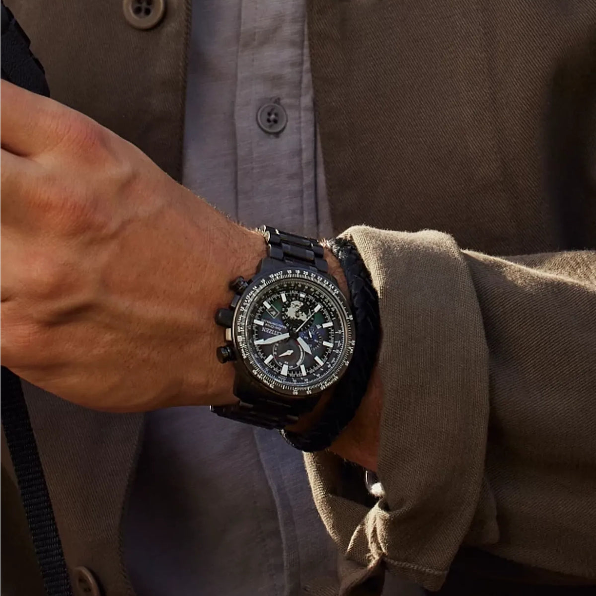 Montre Citizen BY3005-56E Édition Limitée 10000 pièces Eco-Drive 46mm Homme