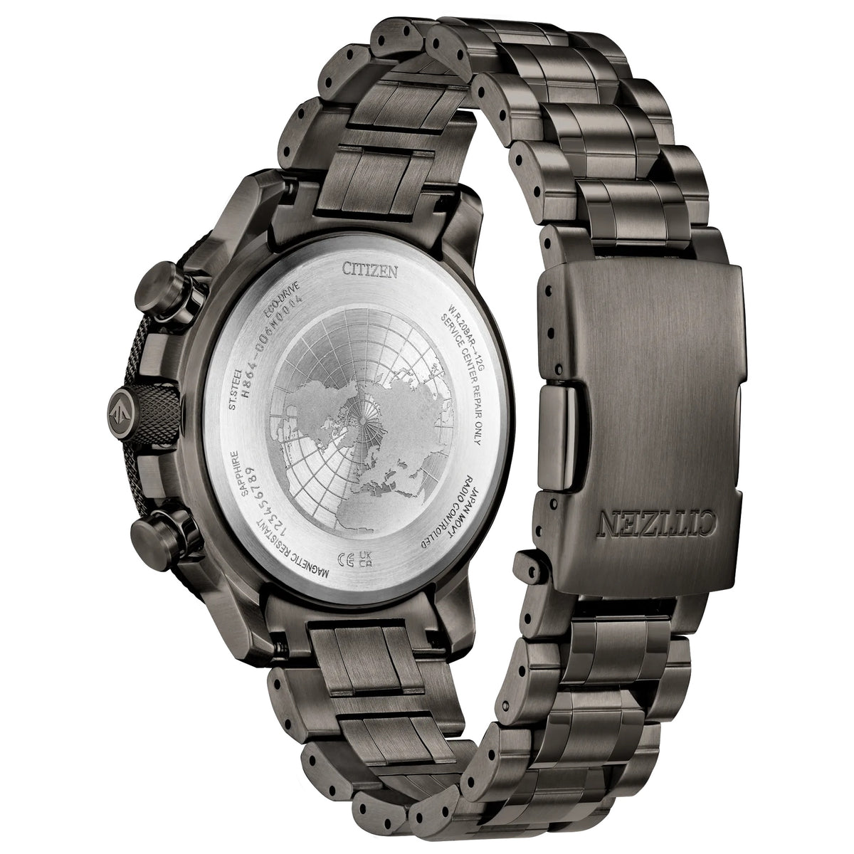 Relógio Citizen BY3005-56E Edição Limitada 10000 peças Eco-Drive 46mm Homem
