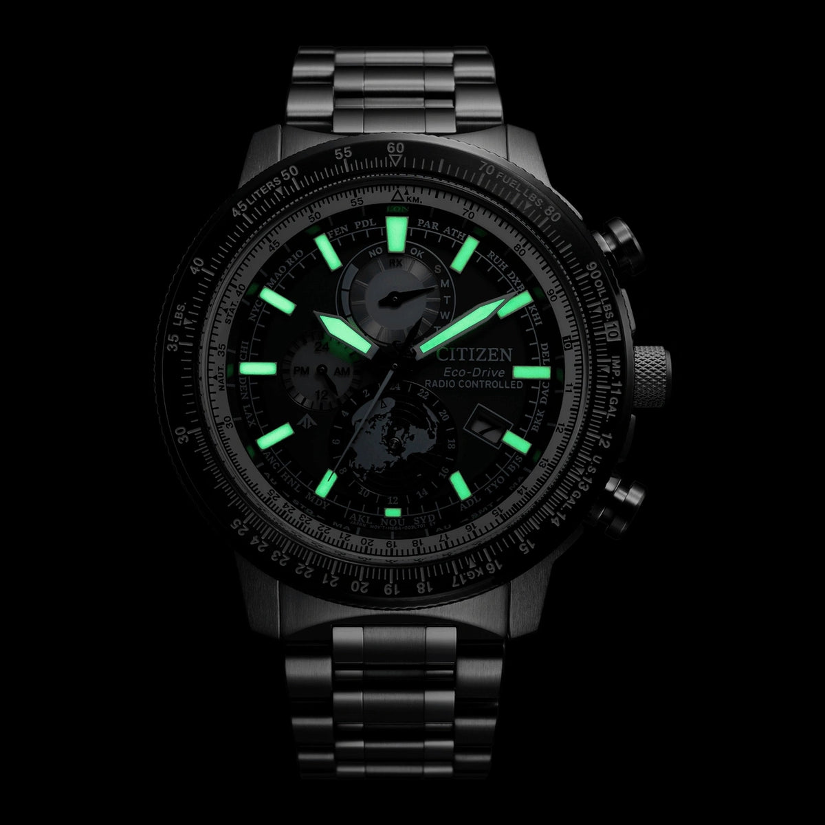 Orologio Citizen BY3006-53H Eco-Drive 46mm Nero Uomo