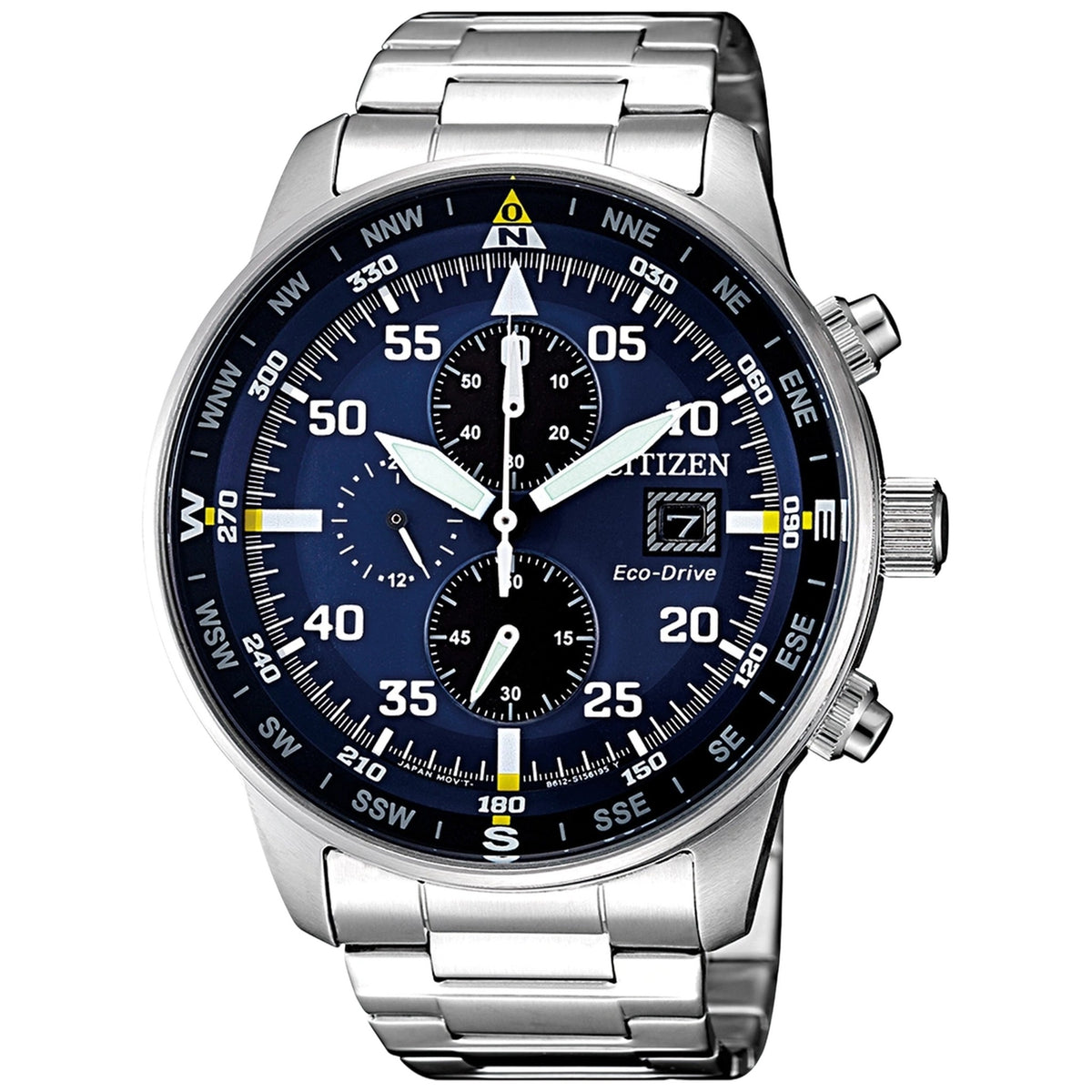 Montre Citizen CA0690-88L Chronographe Eco-Drive 44mm Bleu Homme