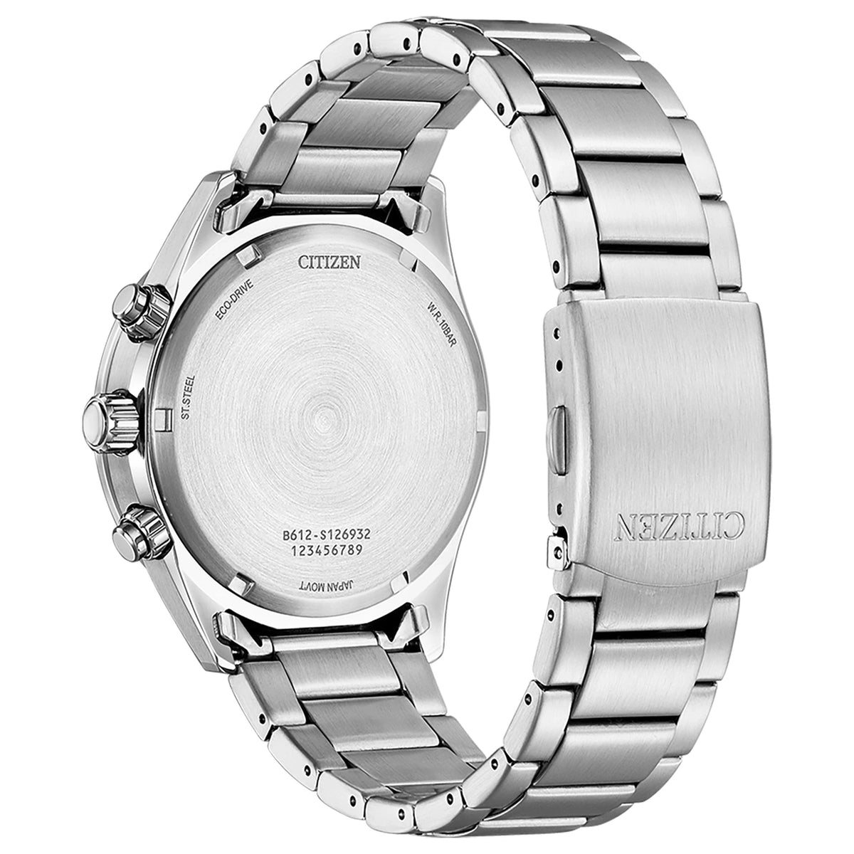 Relógio Citizen CA0770-72X Cronógrafo Eco-Drive 43mm Verde Homem