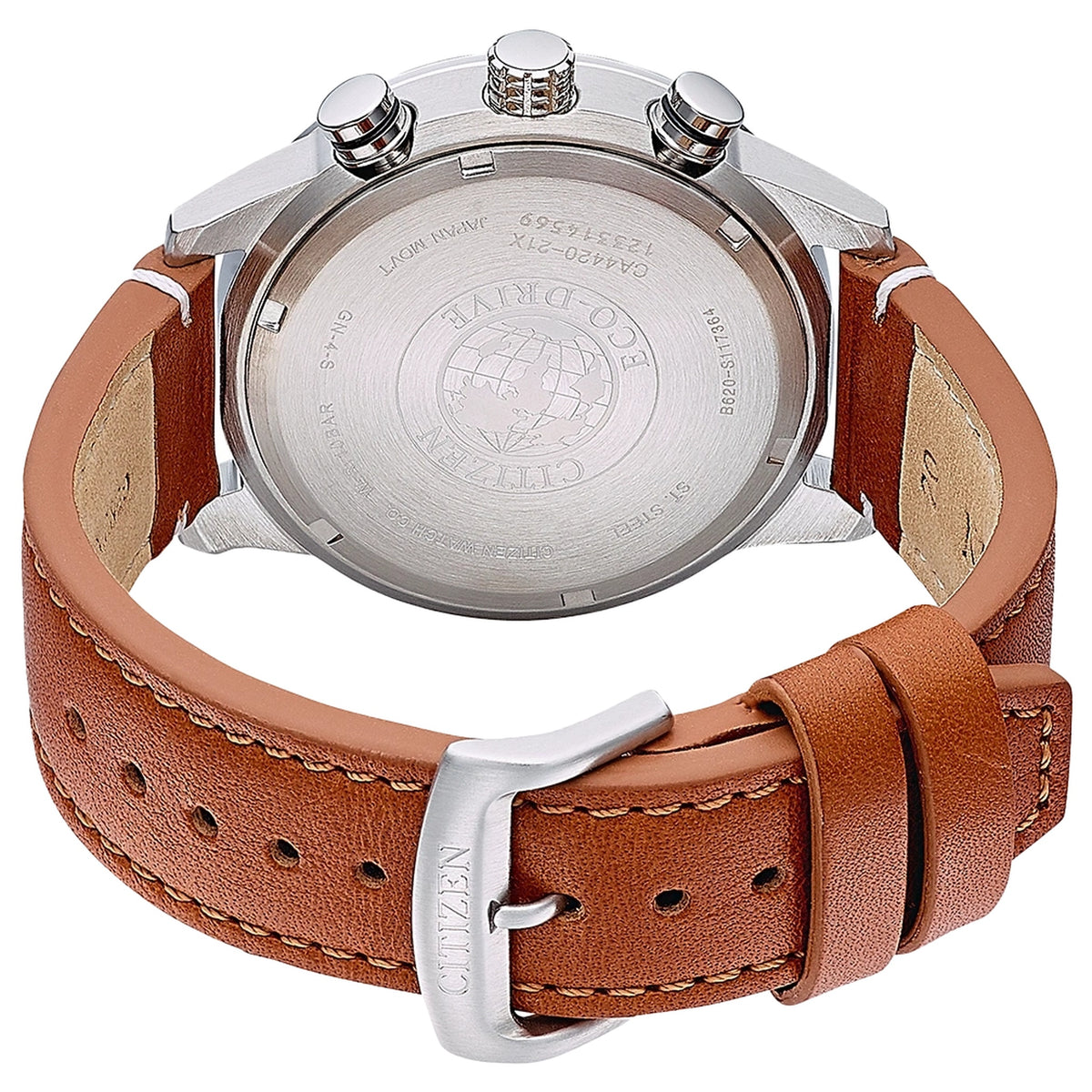 Montre Citizen CA4420-21X Chronographe Eco-Drive 43.1mm Cuir Vert Homme