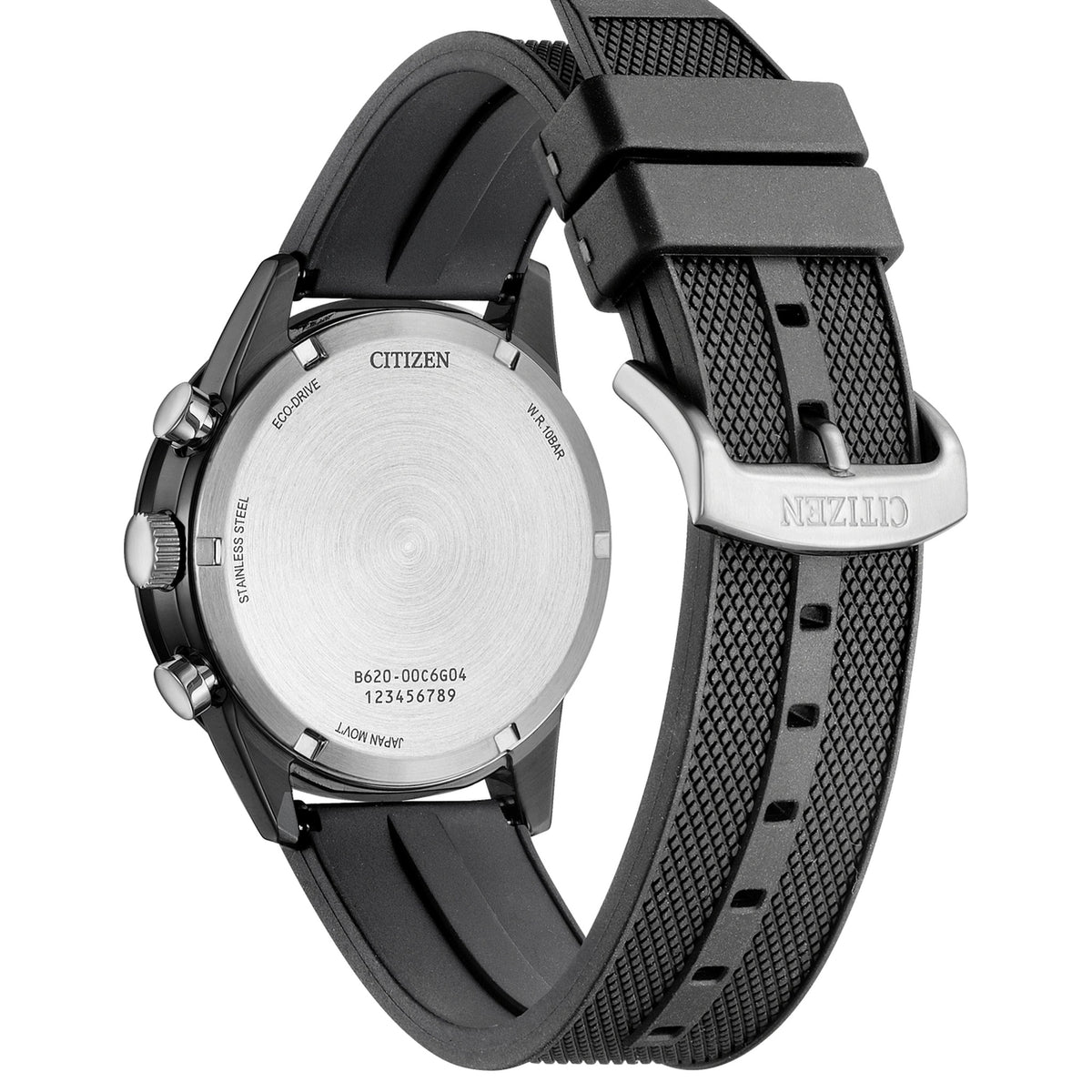 Montre Citizen CA4625-02H Chronographe Eco-Drive 39.5mm Gris Homme