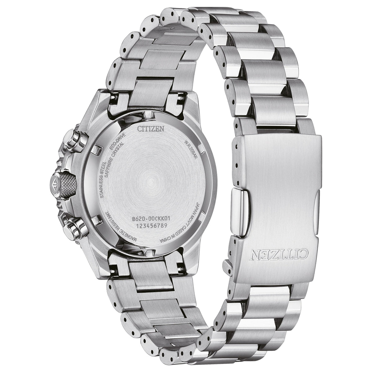 Orologio Citizen Promaster CA4660-61A Sky Cronografo Eco-Drive 39,98 mm Argento Uomo