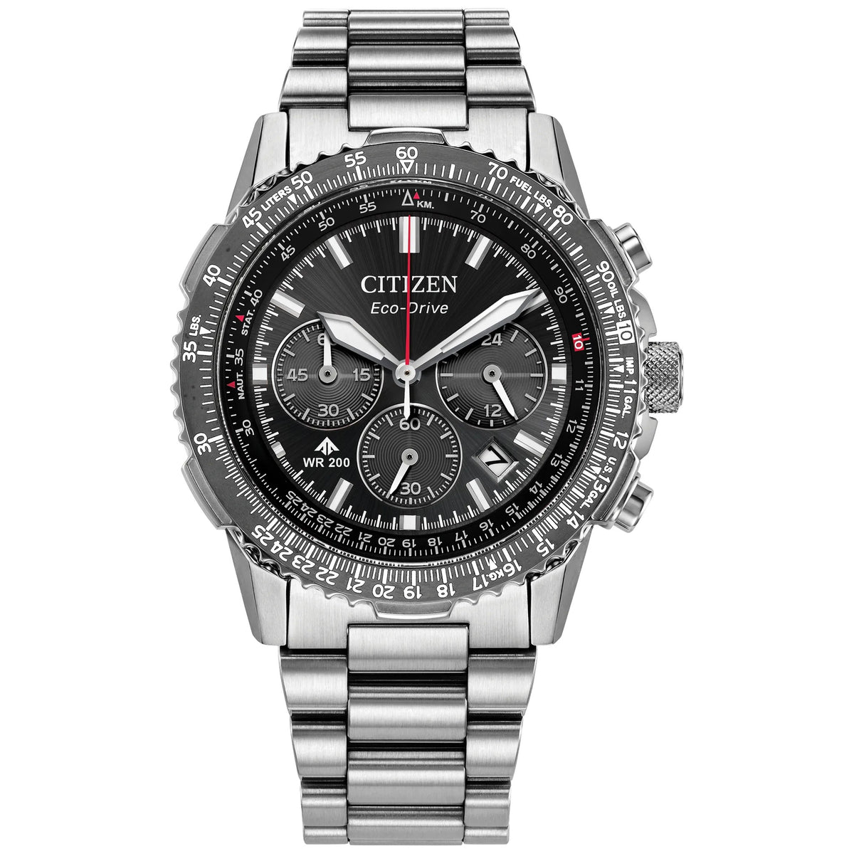 Montre Citizen CA4664-60E Chronographe Eco-Drive 39.98mm Noir Homme