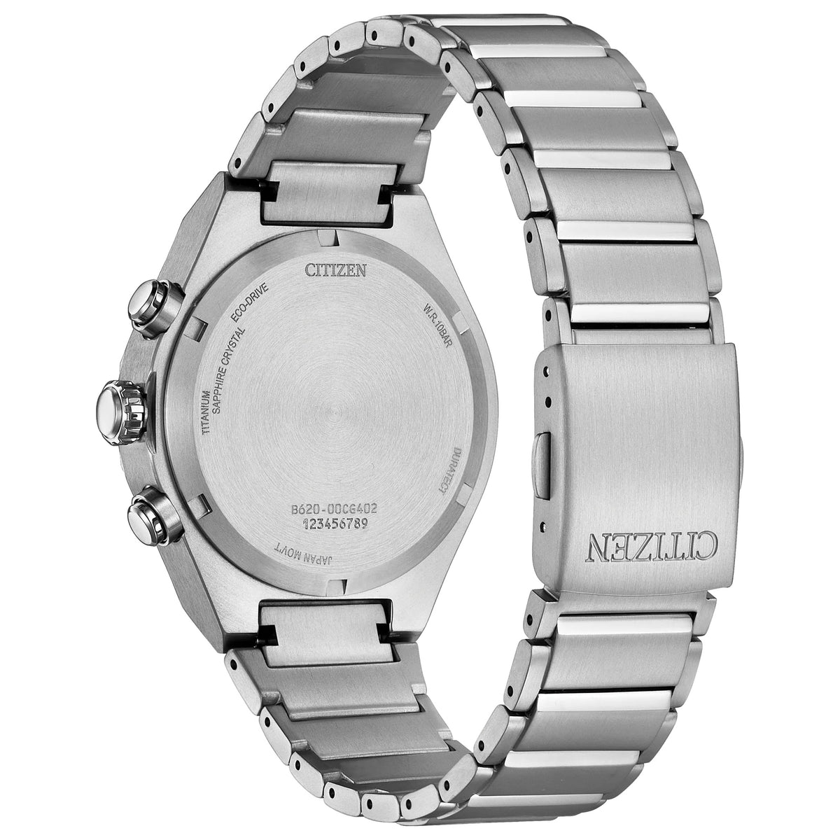 Orologio Citizen Zenshin CA4691-59X Cronografo Eco-Drive 41mm Super Titanium Verde Uomo