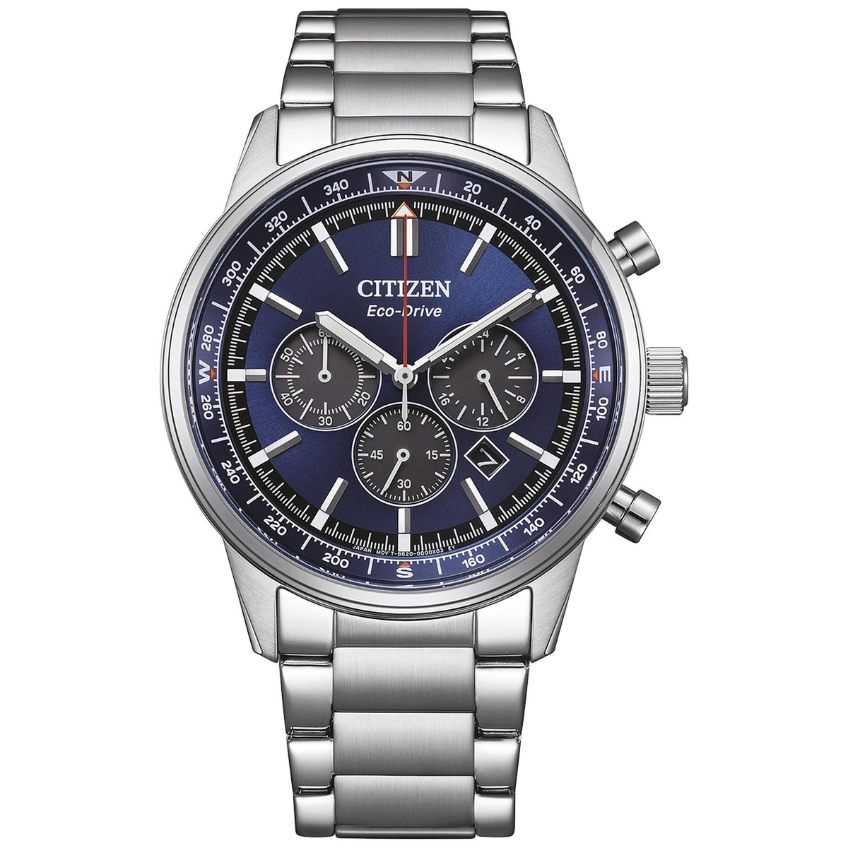 Montre Citizen CA4720-52L Chronographe Eco-Drive 42mm Bleu Homme