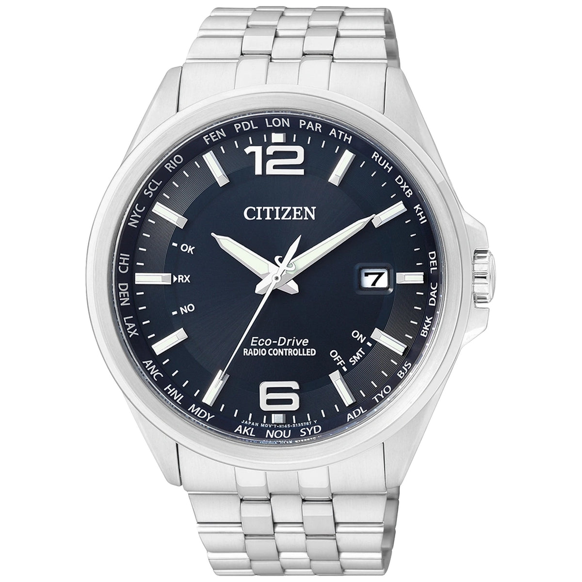 Montre Citizen CB0010-88L Eco-Drive 43mm Bleu Homme
