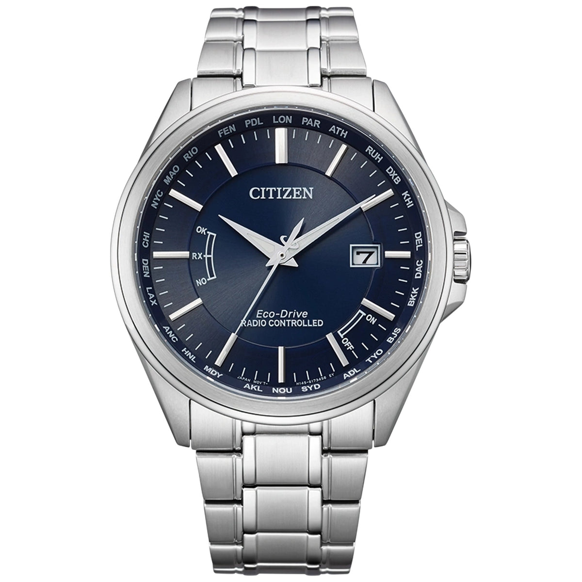 Montre Citizen CB0250-84L Eco-Drive 43mm Bleu Homme