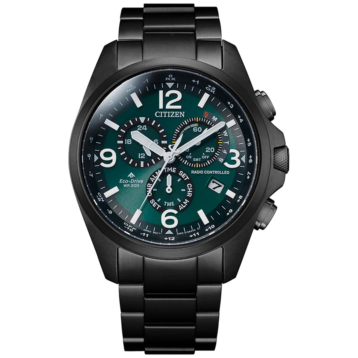 Montre Citizen CB5925-82X Eco-Drive 42.3mm Vert Homme