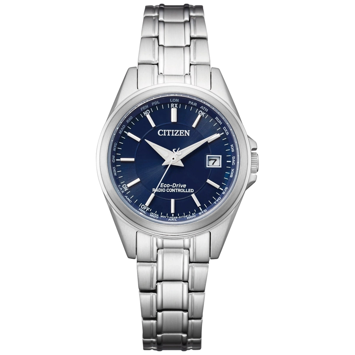 Montre Citizen EC1180-81L Eco-Drive 29.3mm Bleu Femme