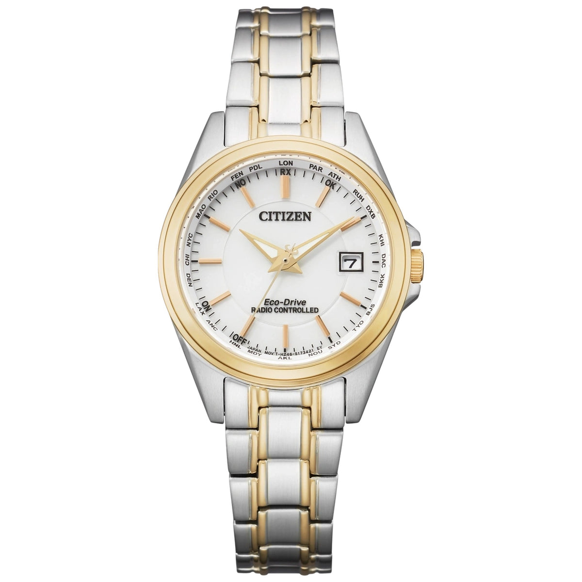 Montre Citizen EC1186-85A Eco-Drive 29.3mm Argenté Femme