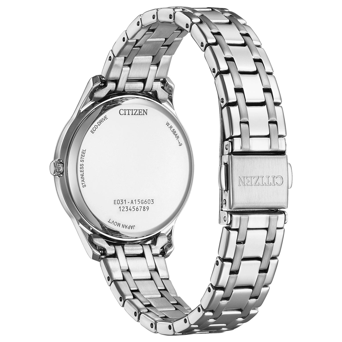 Montre Citizen EM0411-71A Eco-Drive 34mm Blanc Femme