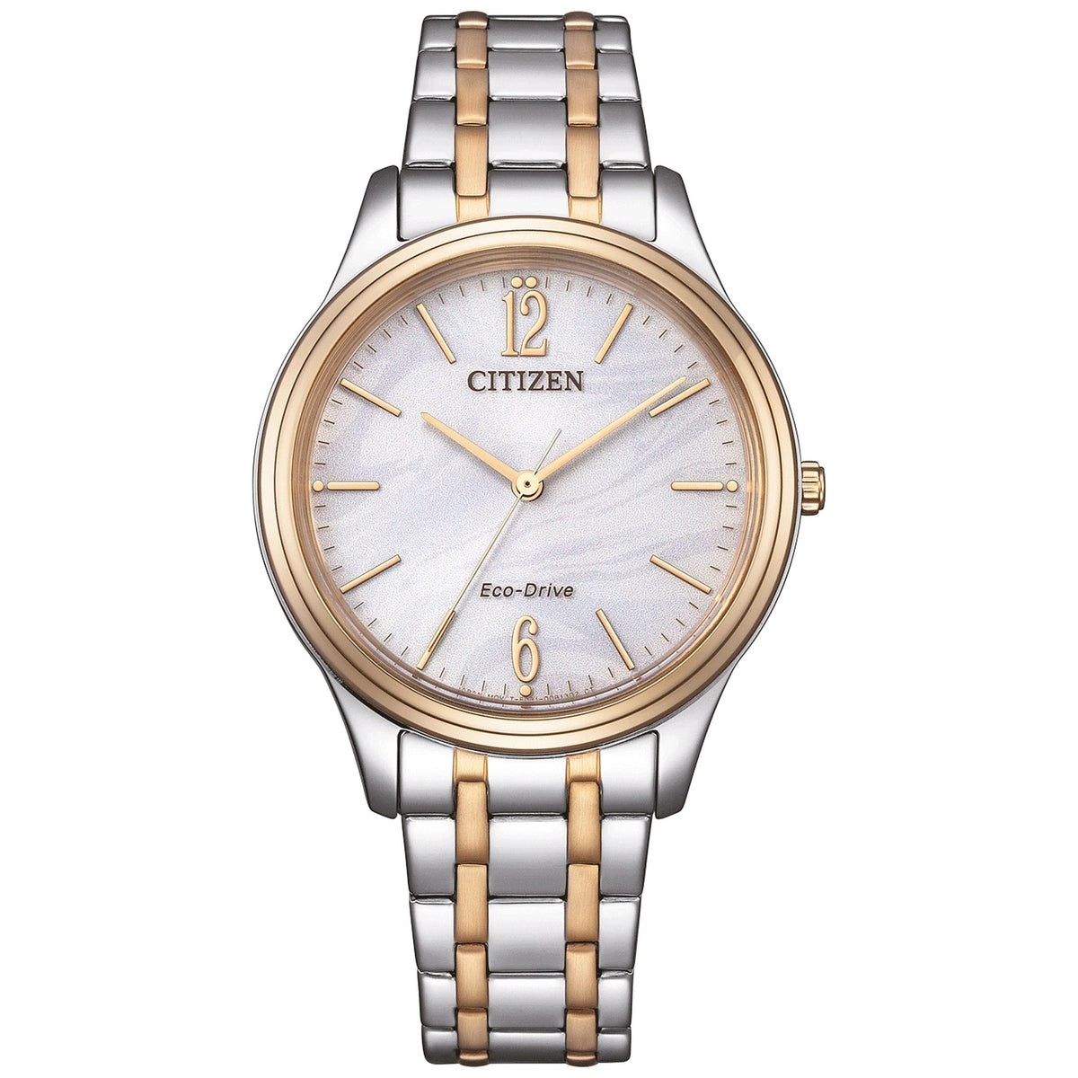Montre Citizen EM0416-78A Eco-Drive 34mm Blanc Femme