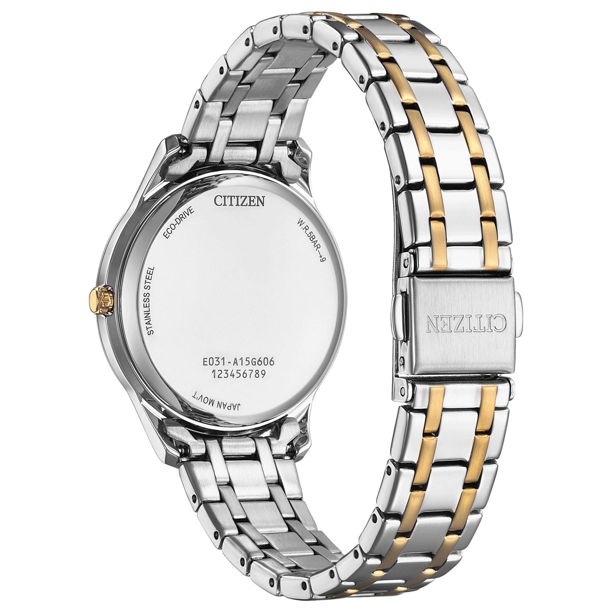 Montre Citizen EM0416-78A Eco-Drive 34mm Blanc Femme