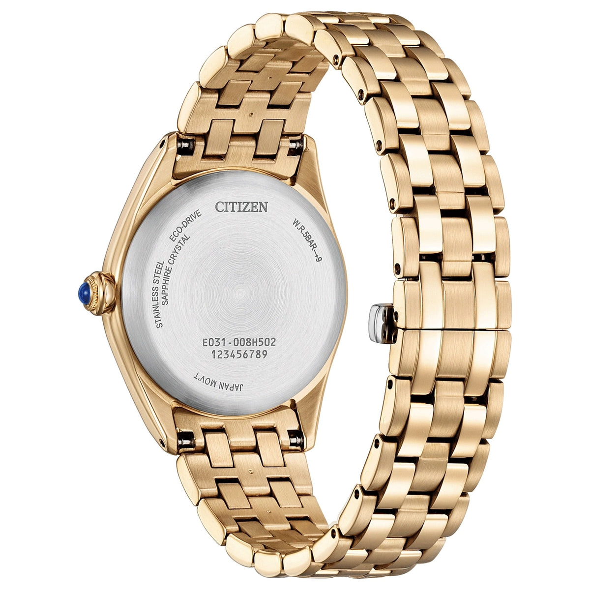 Citizen EM1143-81X Eco-Drive Damenuhr 33mm Grün