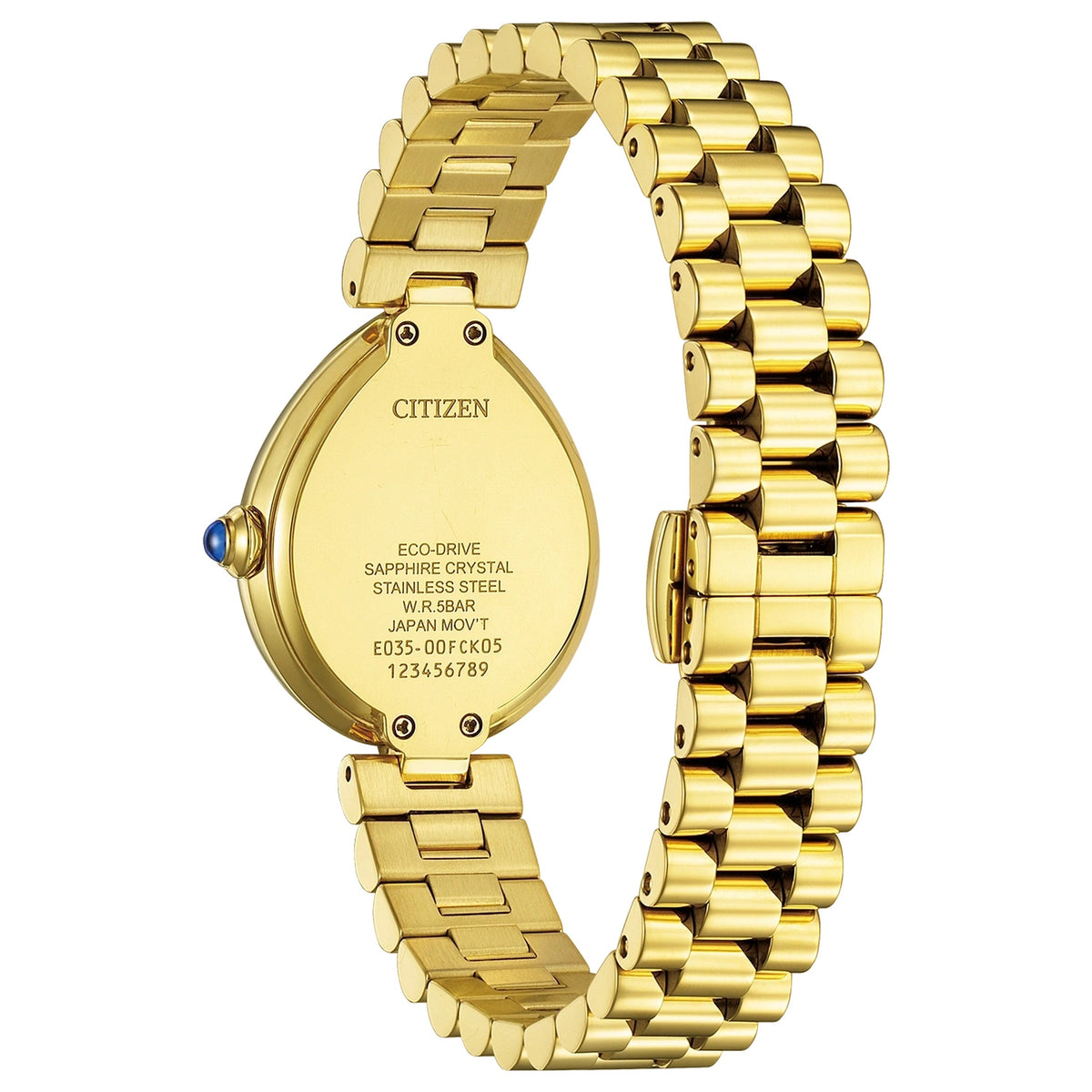 Montre Citizen EM1208-53A Eco-Drive 26.2mm Blanc Femme