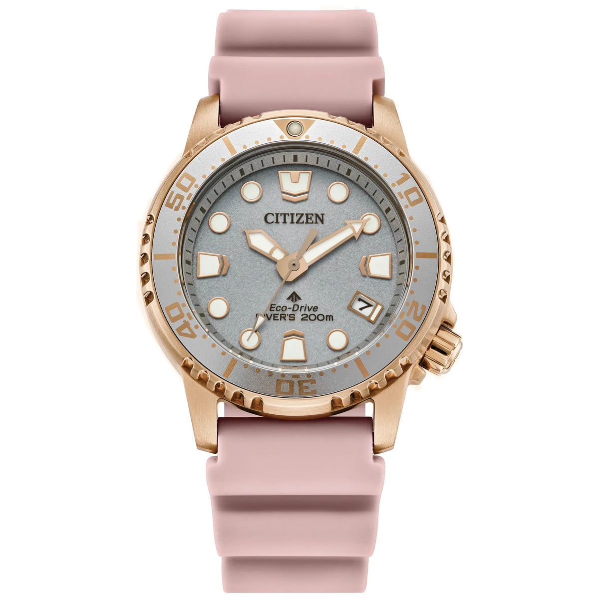Citizen EO2023-00A Eco-Drive Damenuhr 36,5 mm Silber
