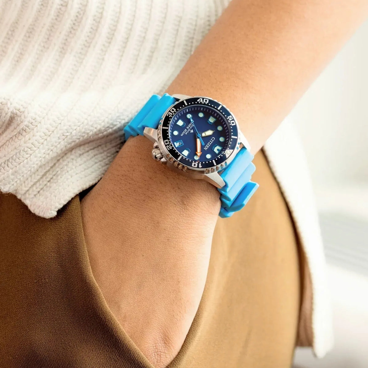 Citizen Eco-Drive Uhr EO2028-06L 36,5 mm Blau Damen