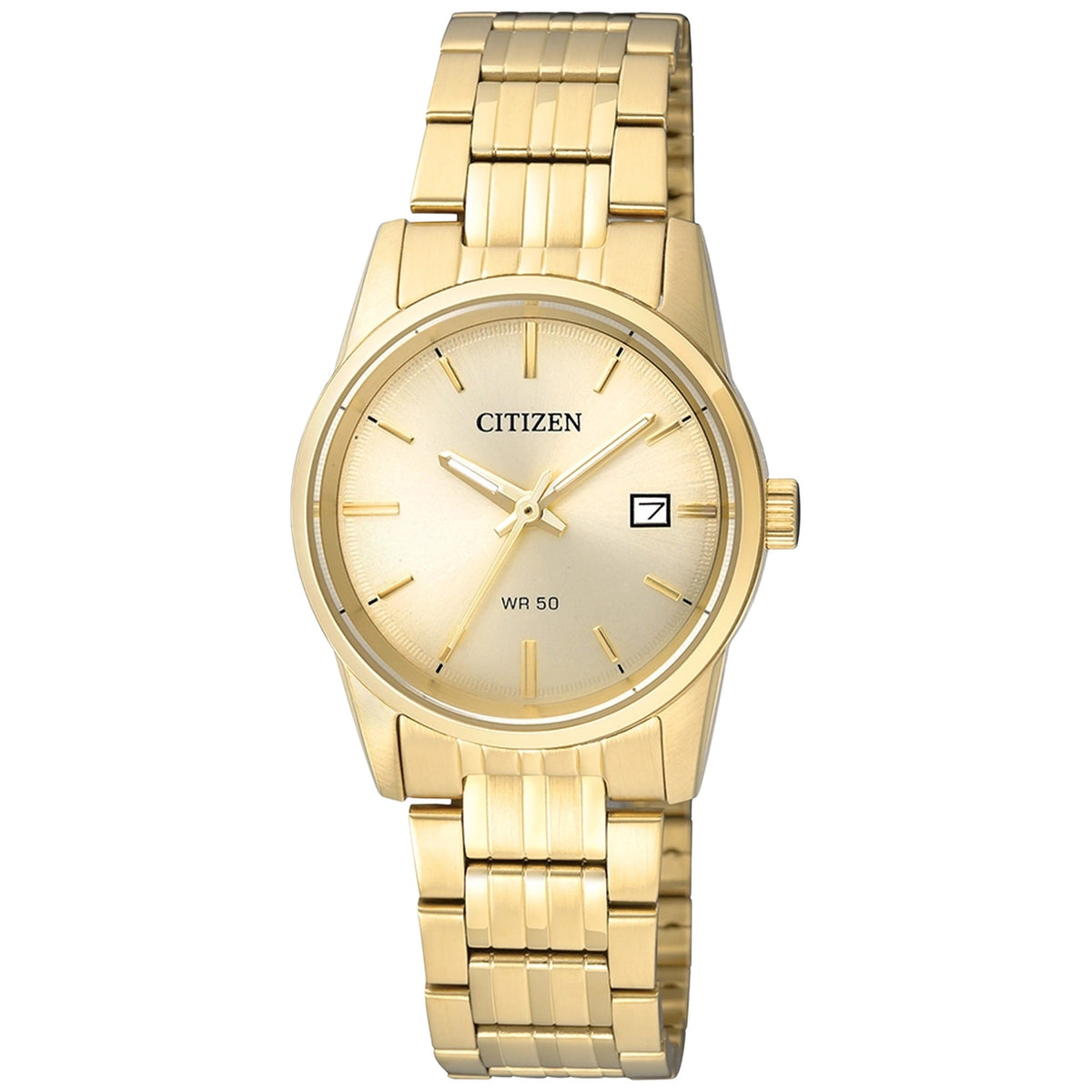 Montre Citizen EU6002-51P 27mm Champagne Femme