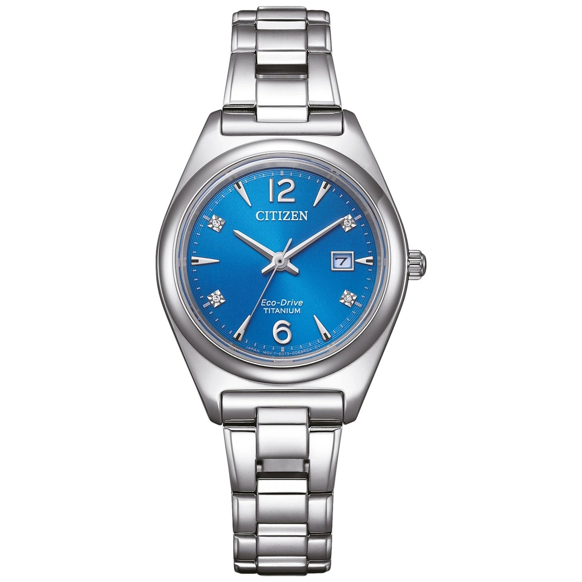 Montre Citizen EW2601-81L Eco-Drive 37.25mm Super Titanium Bleu Femme