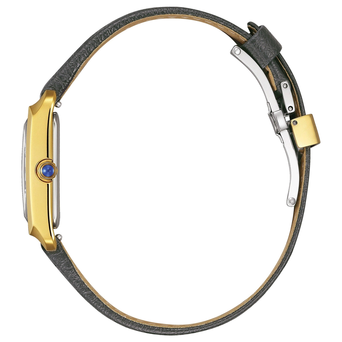 Citizen EW5622-09P dameshorloge 19,5 mm goudkleurig leer