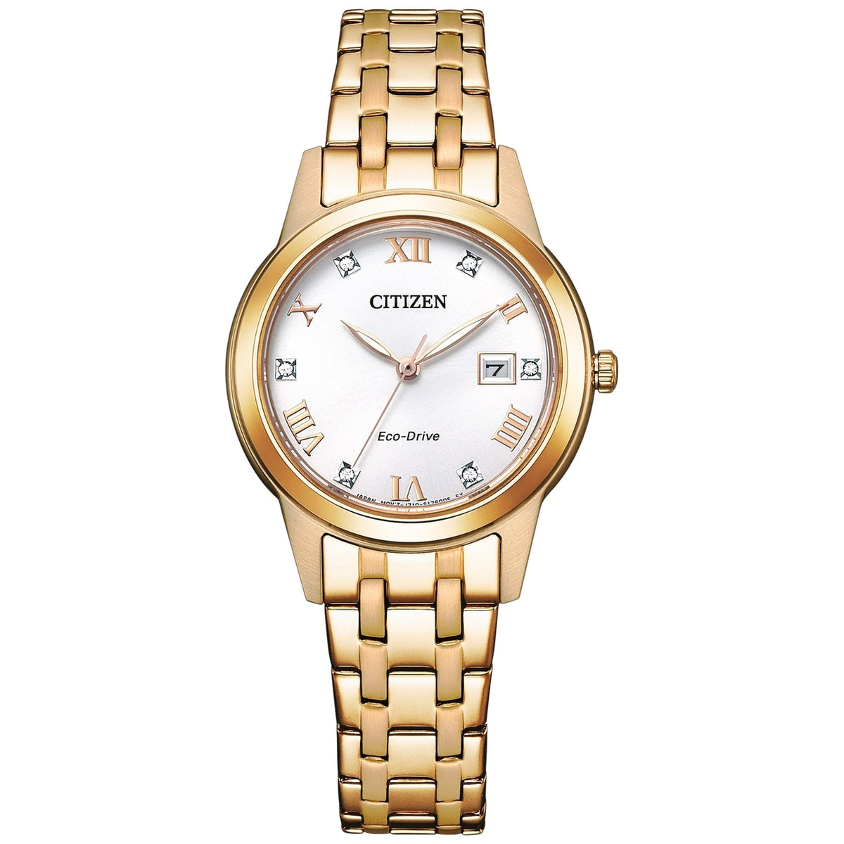 Montre Citizen FE1243-83A Eco-Drive 29.4mm Argenté Femme