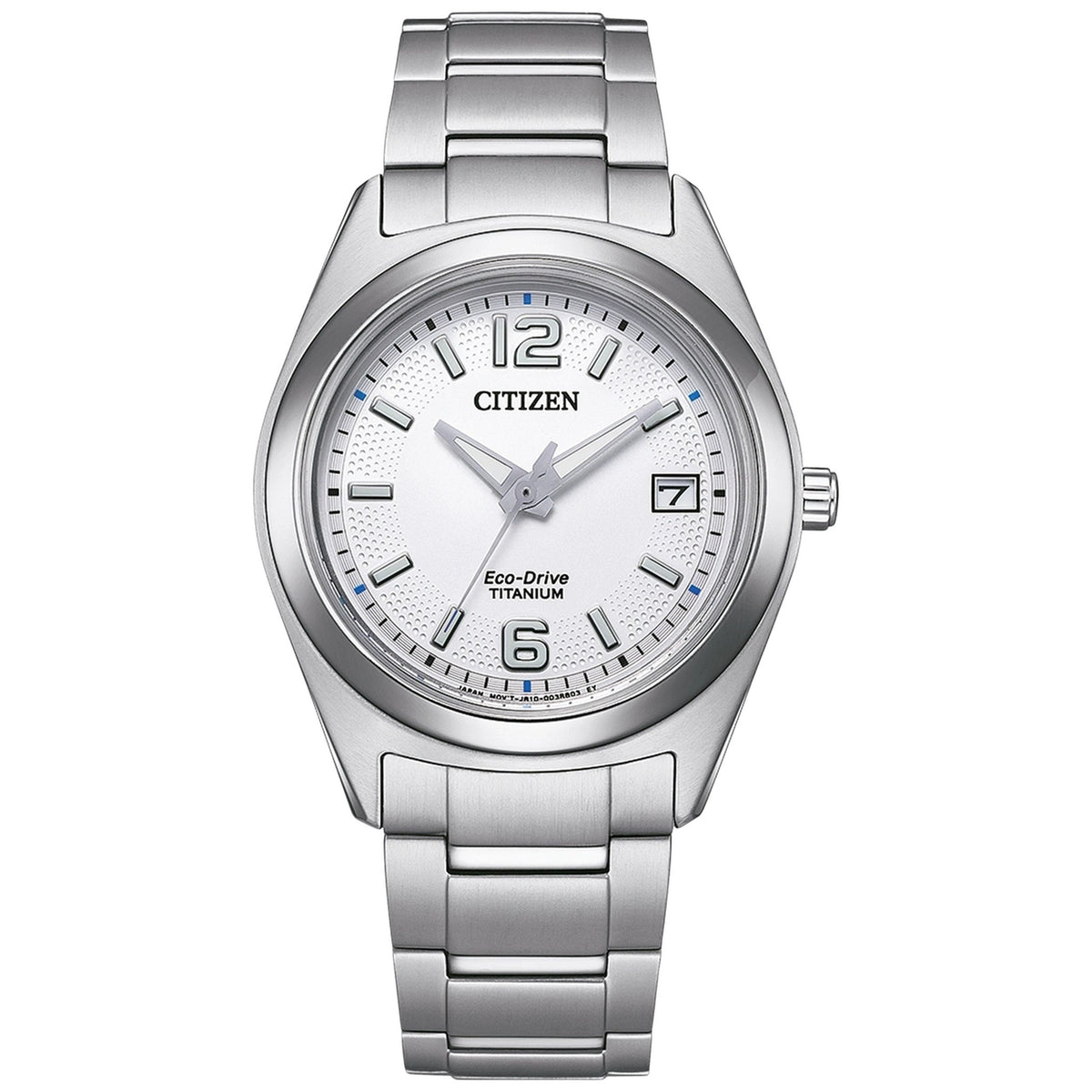 Montre Citizen FE6151-82A Eco-Drive 34mm Super Titanium Blanc Femme