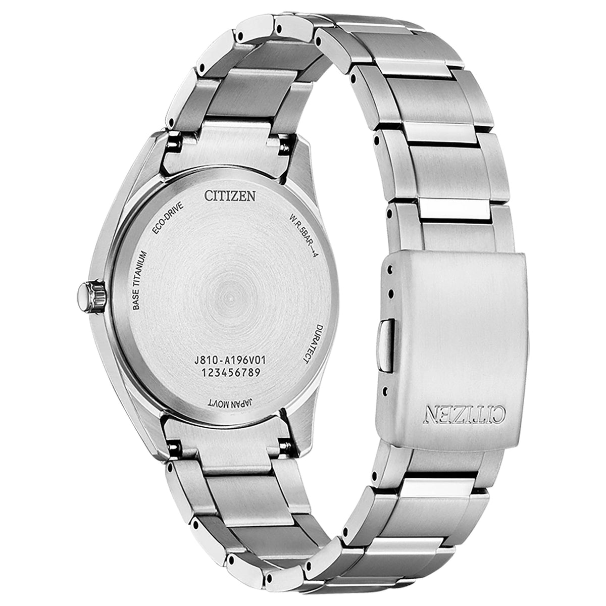 Citizen FE6151-82A Eco-Drive 34mm Super Titanium Wit Dameshorloge
