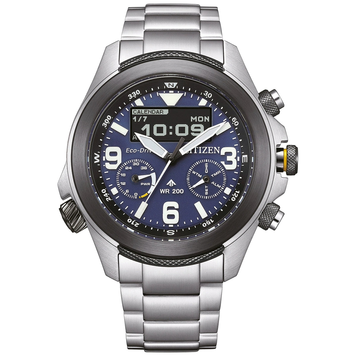 Montre Citizen JV1006-51L Eco-Drive 43.92mm Bleu Homme