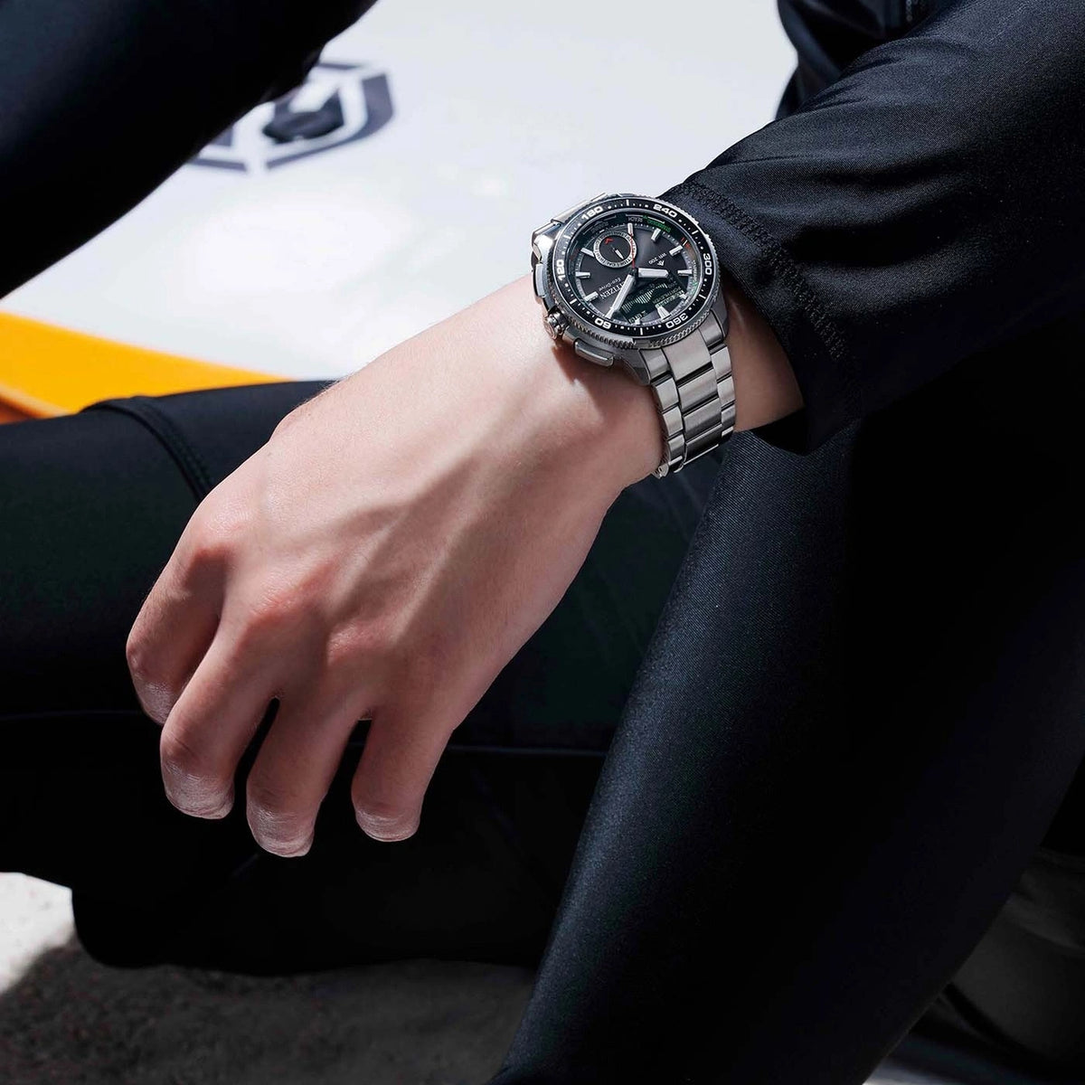 Citizen JV3001-53E Promaster Wave Tracker Eco-Drive 42,4 mm Zwart Herenhorloge
