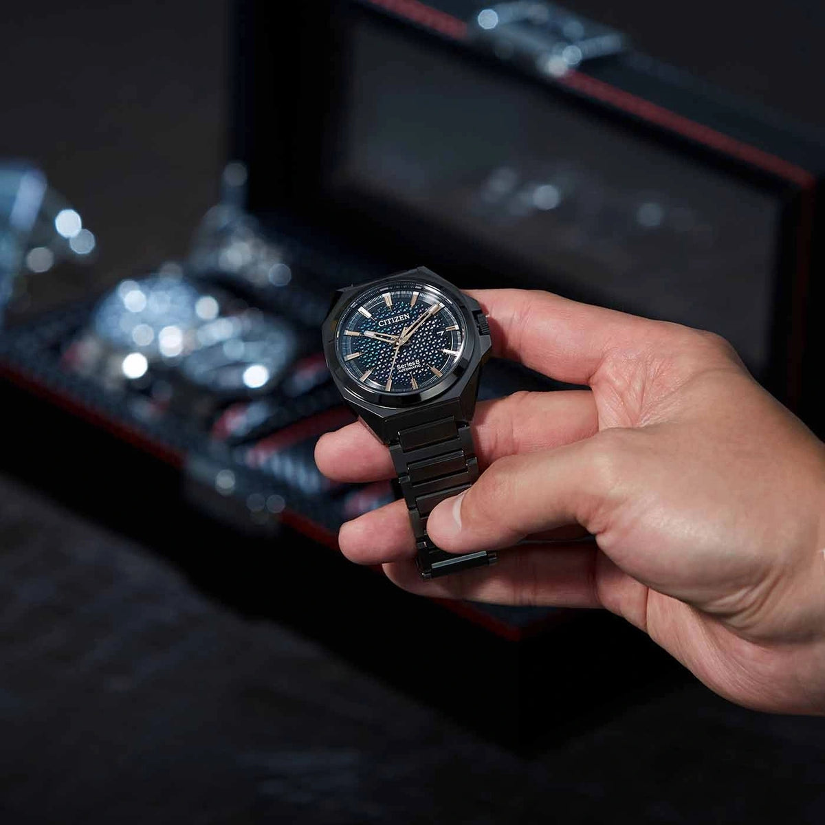 Orologio Citizen NA1015-81Z Series 8 Automatico 40mm Madreperla Uomo