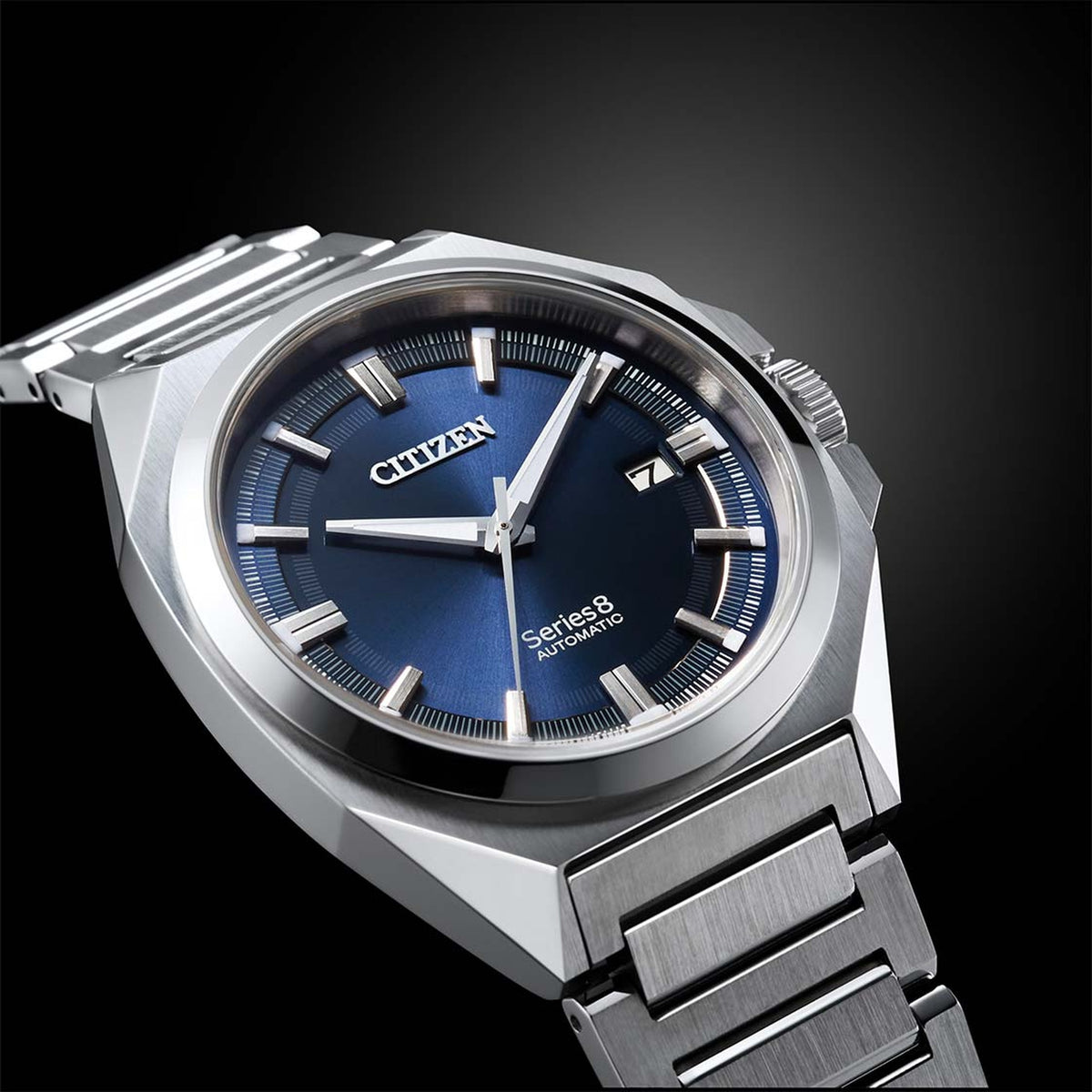 Citizen NB6010-81L Series 8 Automatisch Horloge Blauw