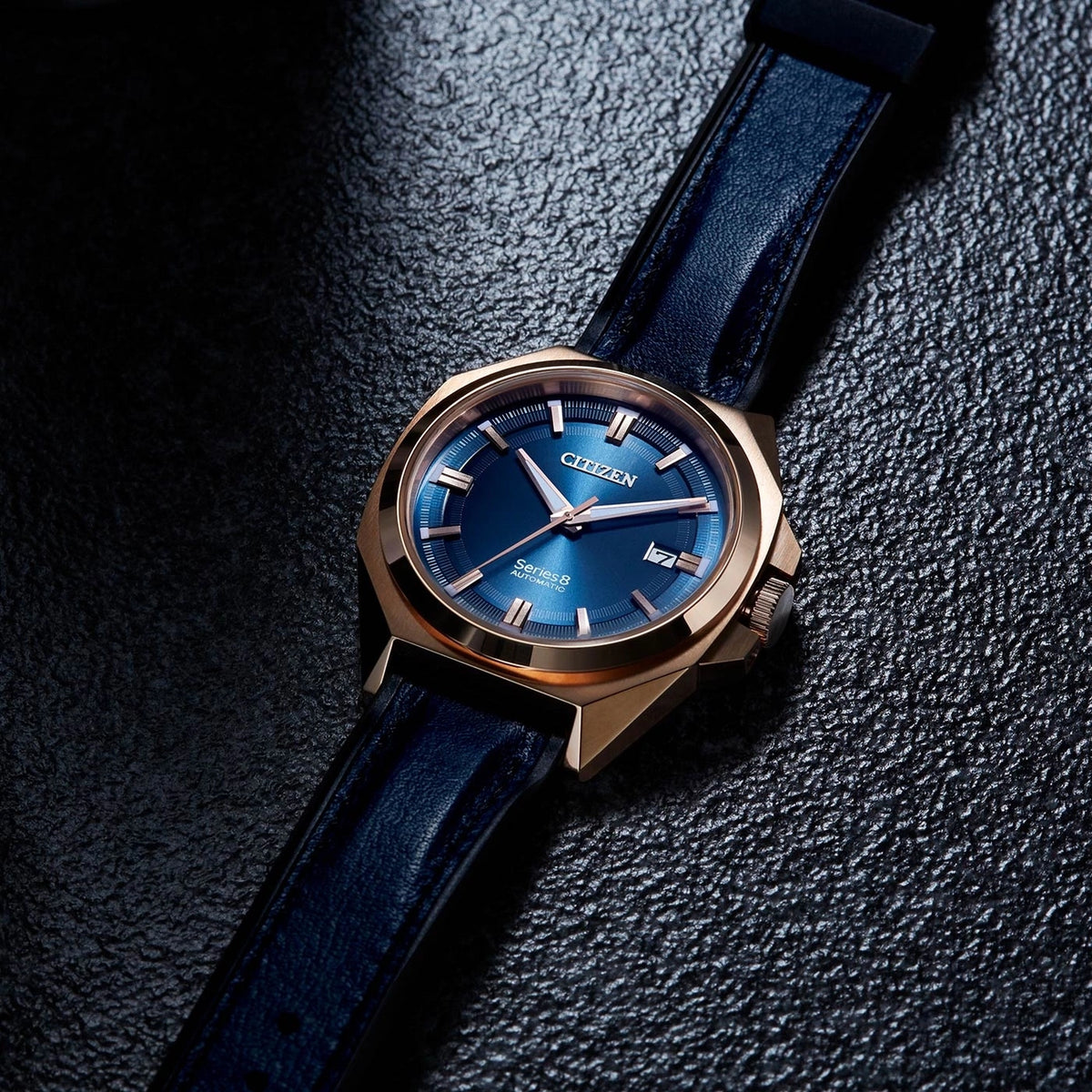 Orologio Citizen NB6012-18L Series 8 Automatico 40mm Blu Uomo