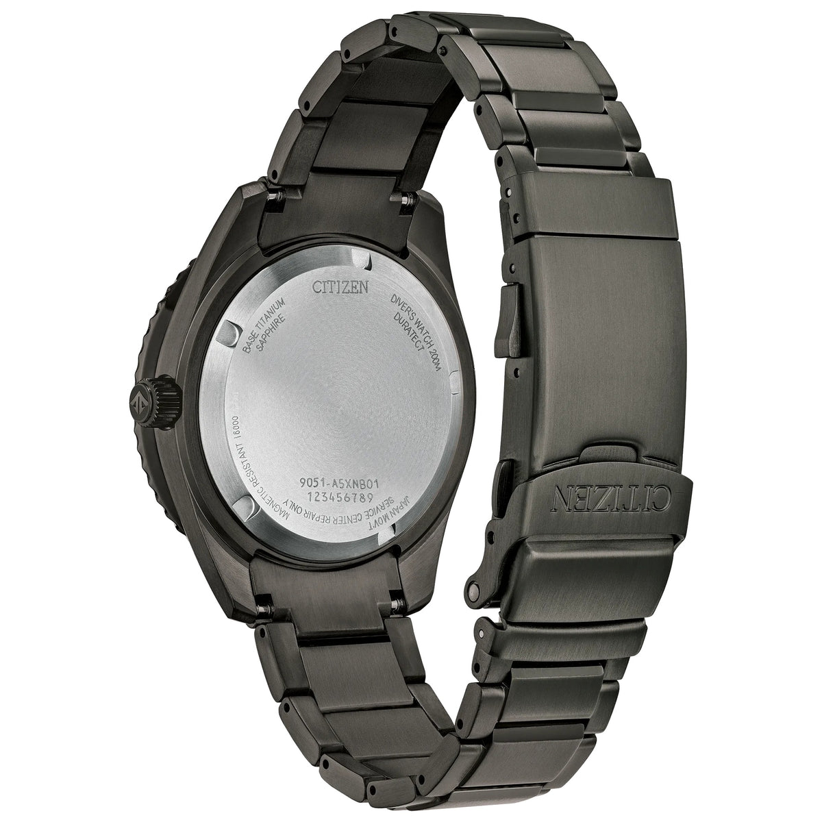 Orologio Citizen NB6025-59H Automatico 41mm Super Titanium Nero Uomo