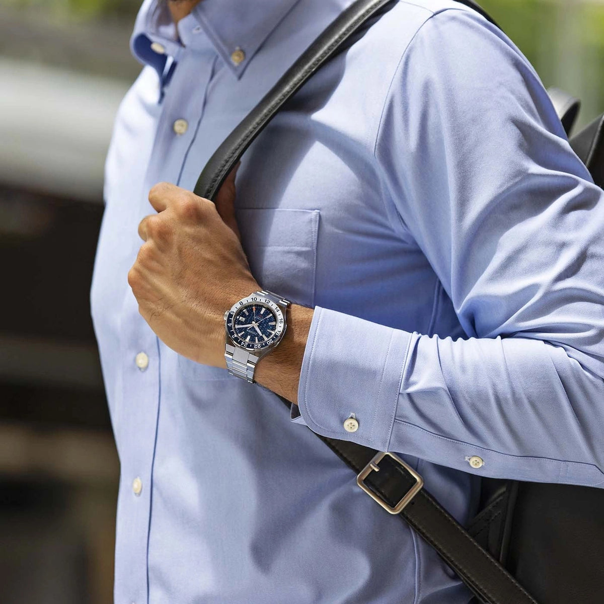 Montre Citizen NB6034-58L Series 8 Automatique 41mm Bleu Homme