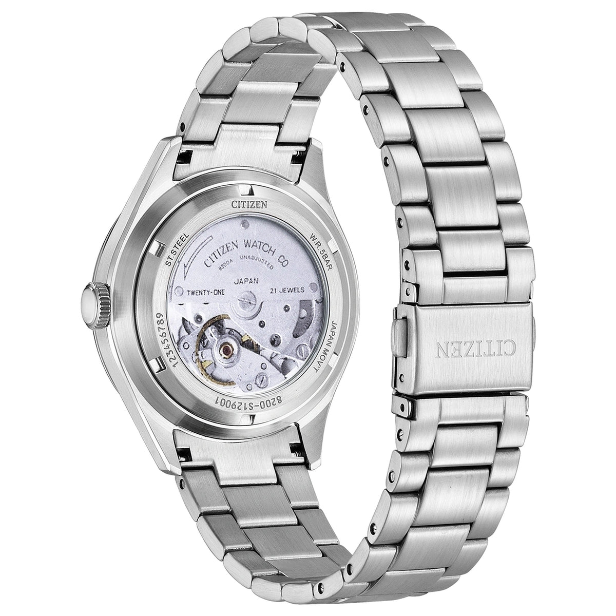 Montre Citizen NH8391-51LC Automatique 40.2mm Bleu Homme
