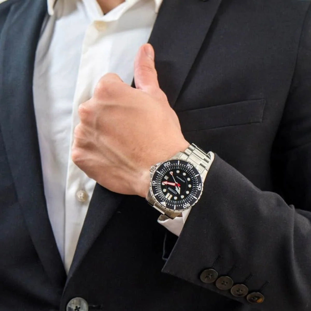 Montre Citizen NJ0120-81E Automatique Noir Homme