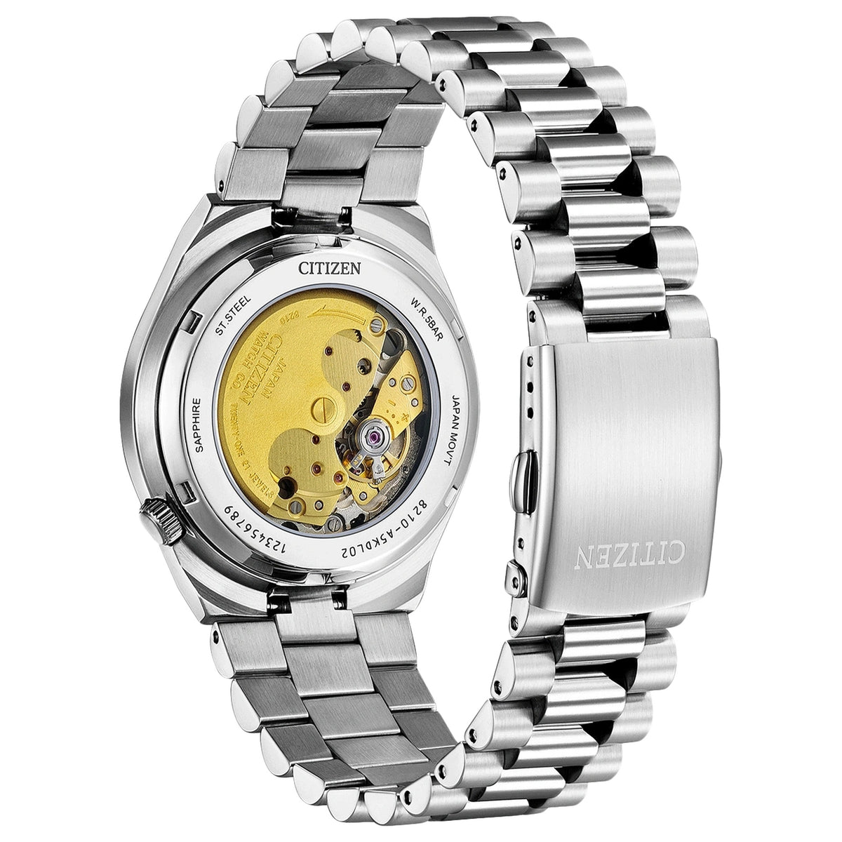 Montre Citizen NJ0151-88W Tsuyosa Automatique 40mm Blanc Homme