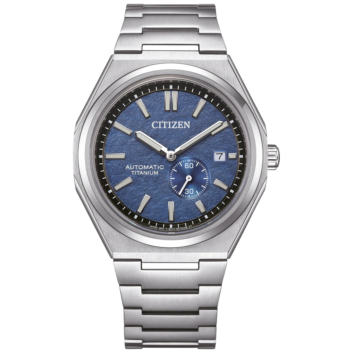 Montre Citizen NJ0180-80L Automatique 40.5mm Super Titanium Bleu Homme