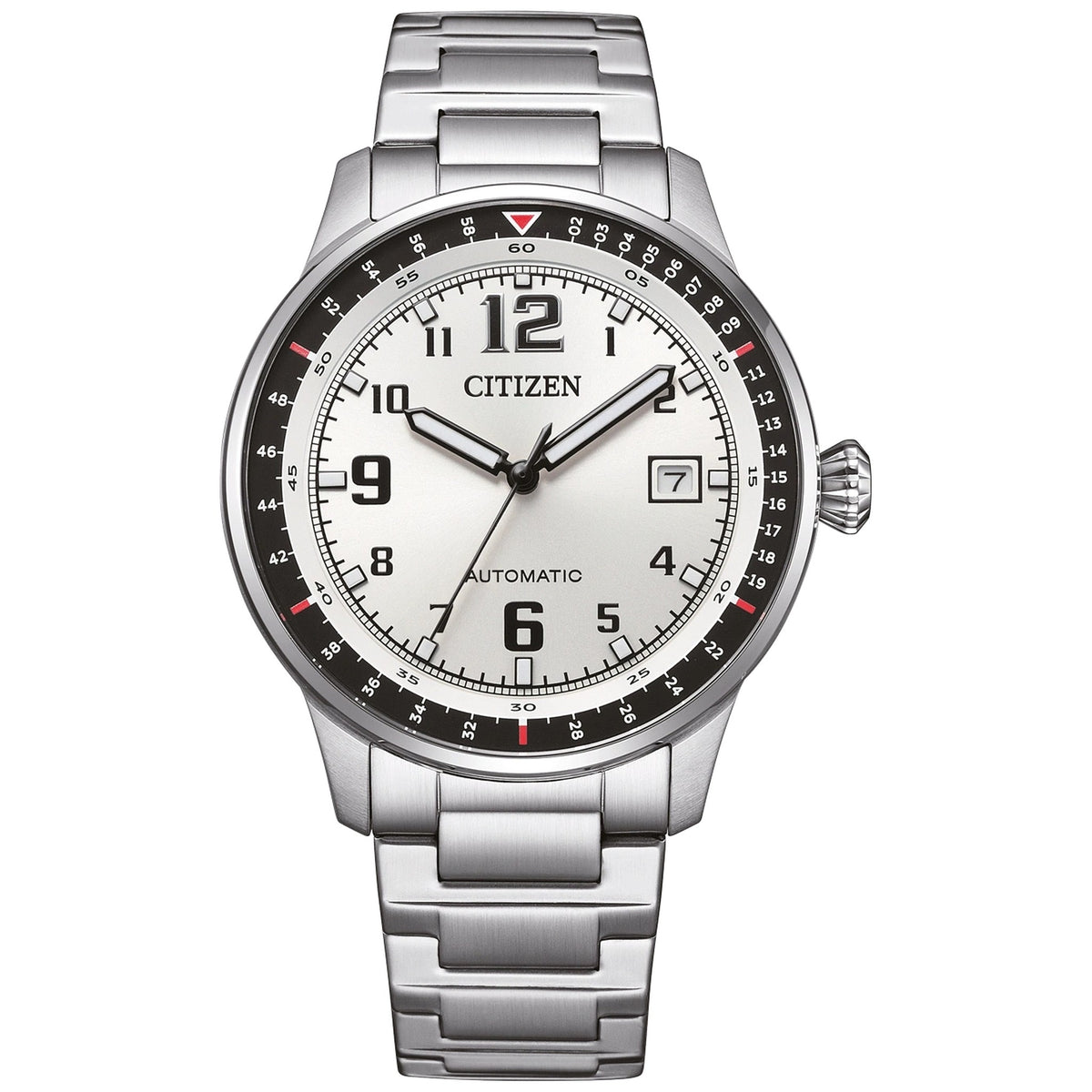 Montre Citizen NJ0190-51A Automatique 40mm Argenté Homme