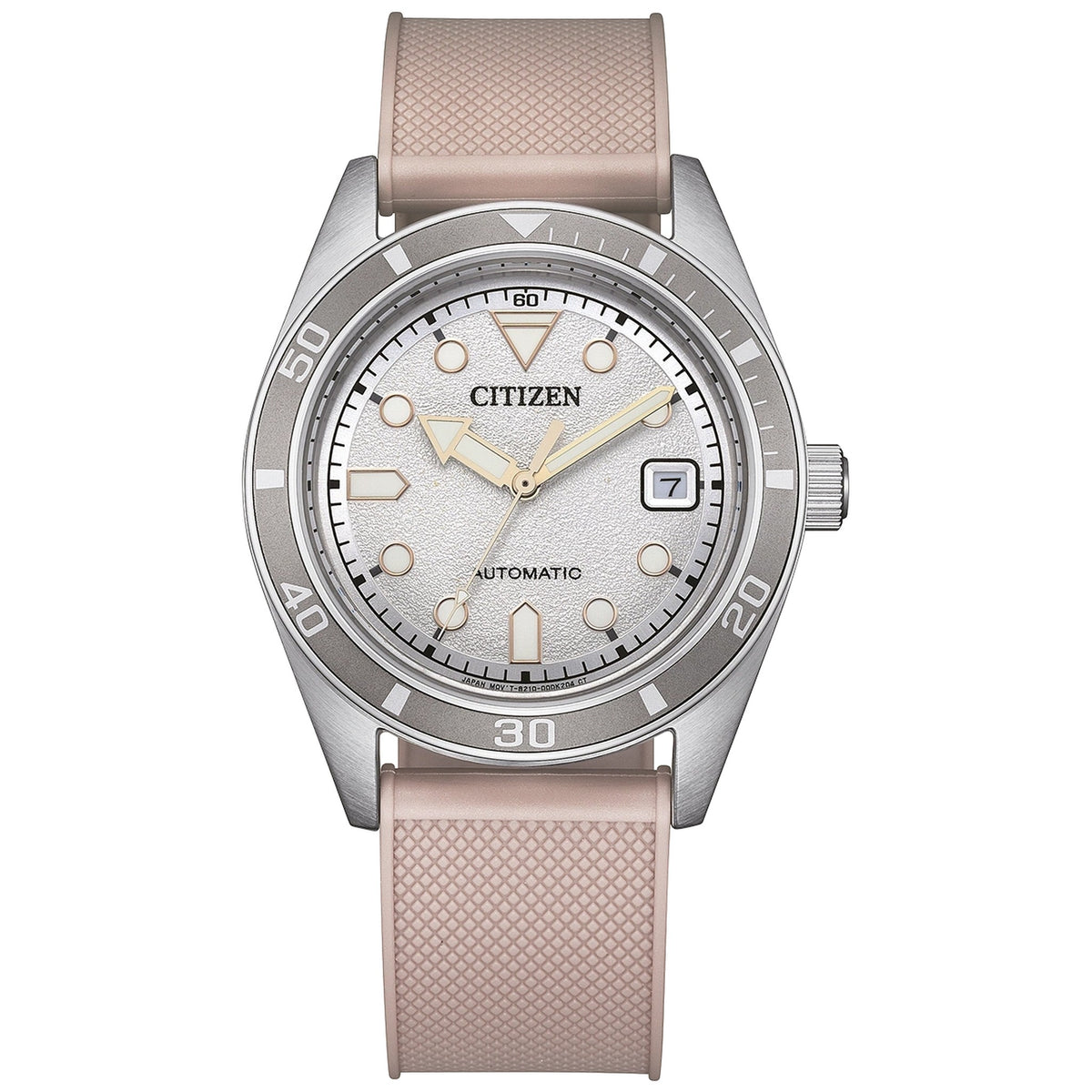 Montre Citizen NJ0229-07A Automatique 38.5mm Blanc Homme