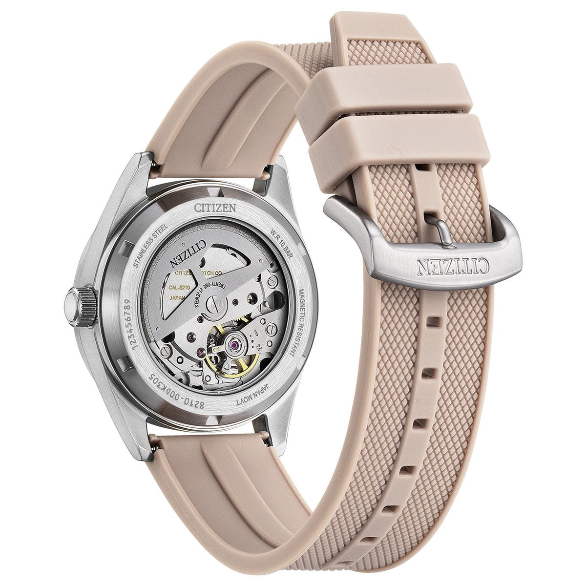 Citizen NJ0229-07A Automatik-Uhr 38,5 mm Weiß Herren