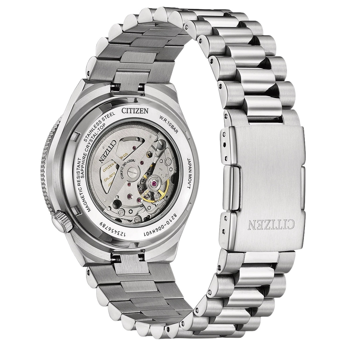 Orologio Citizen NJ0230-59L Tsuyosa Shore Automatico 40mm Blu Uomo
