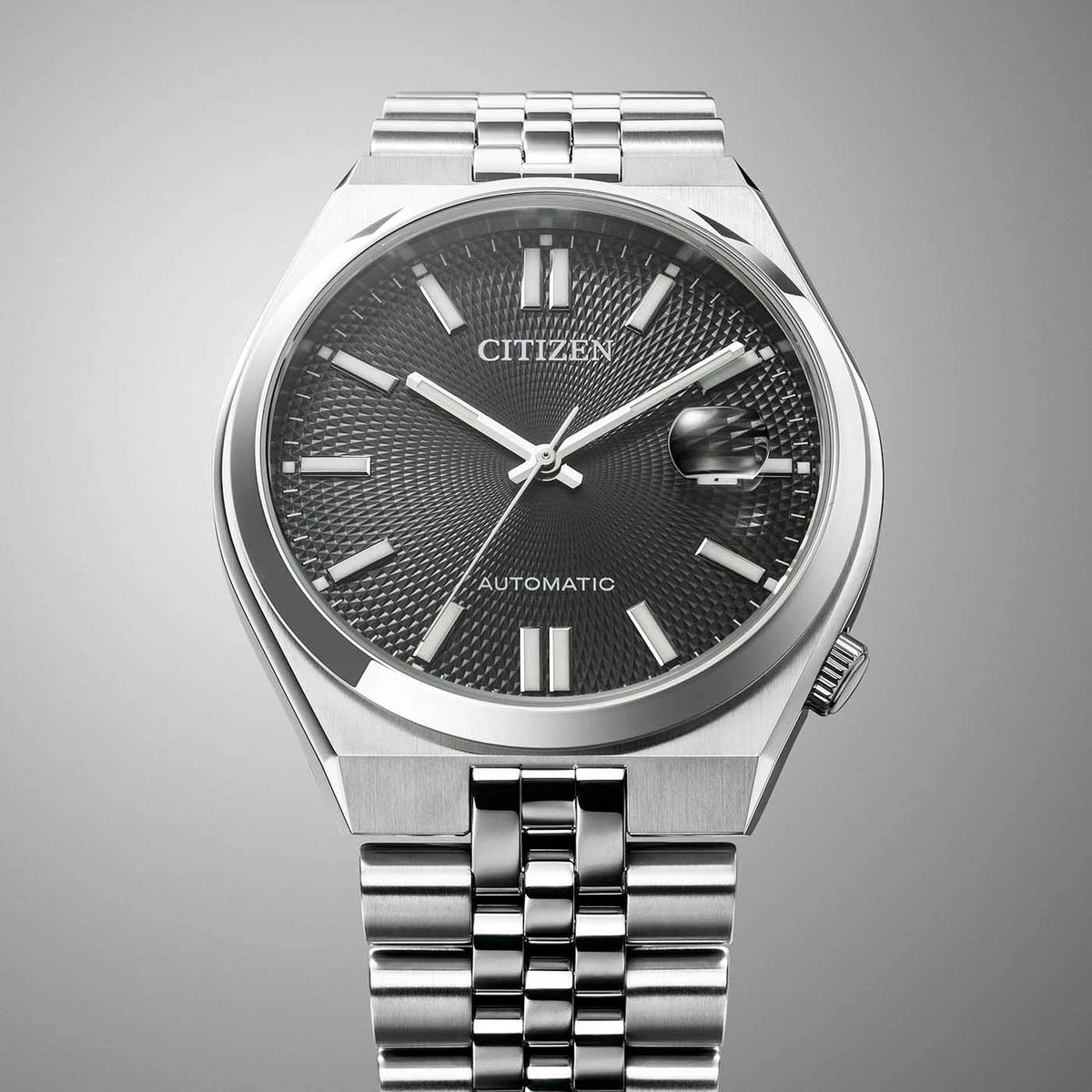 Citizen NK0020-55E Tsuyosa 60 Automatik 40mm Herrenuhr Schwarz