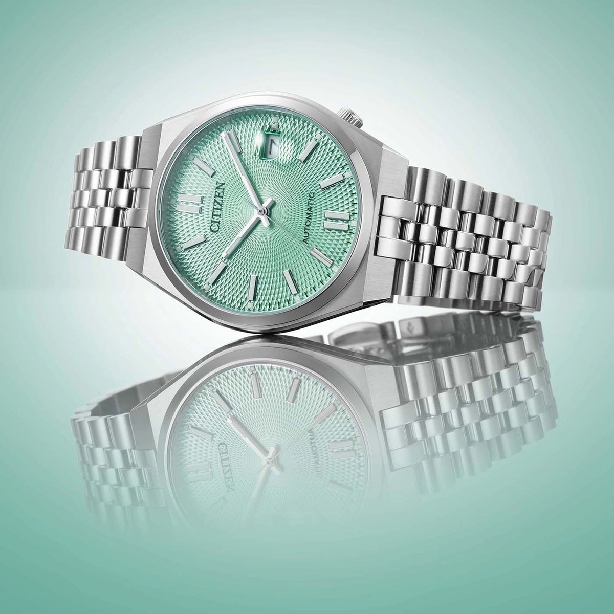 Montre Citizen NK0030-51X Tsuyosa 60 Automatique 37mm Vert Mixte