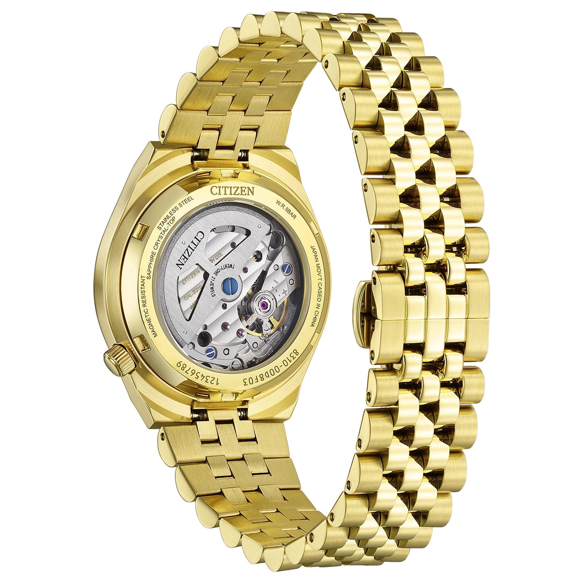 Montre Citizen NK0032-56A Tsuyosa 60 Automatique 37mm Blanc Mixte