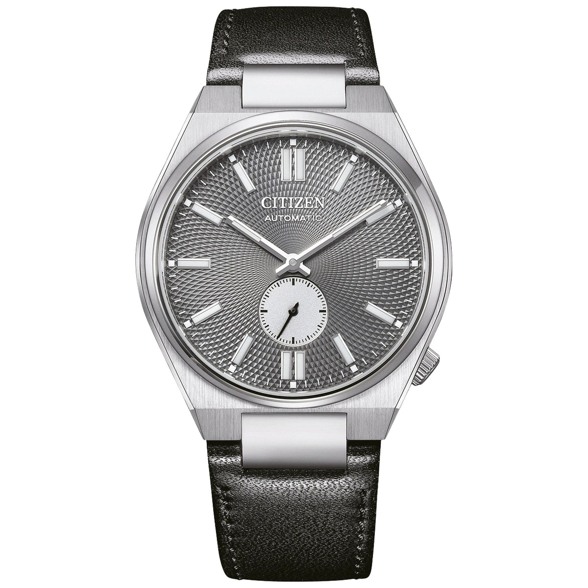 Montre Citizen NK5010-01H Tsuyosa Automatique Petite Seconde 40mm Cuir Gris Homme