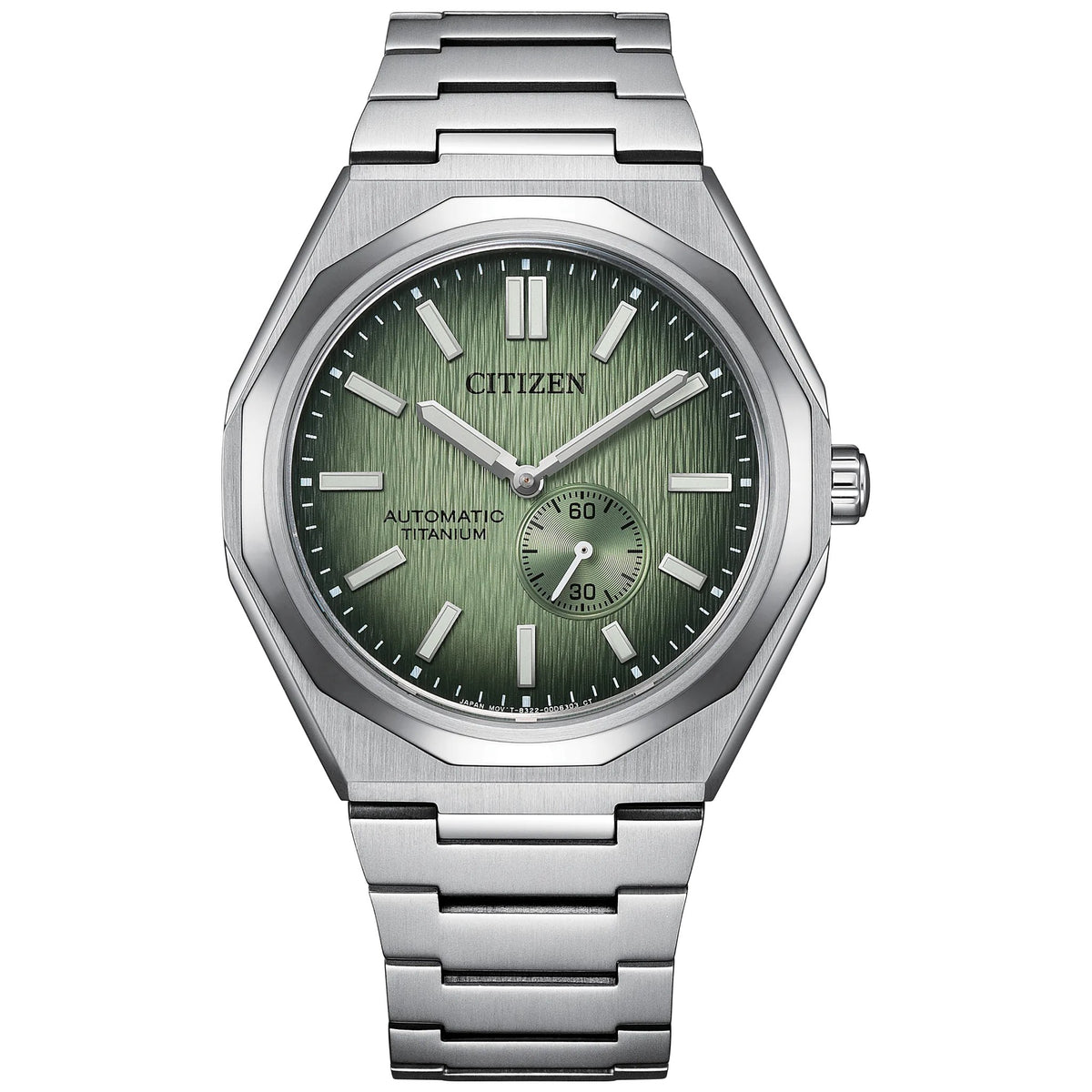 Montre Citizen NK5020-58X Automatique 40.5mm Super Titanium Vert Homme